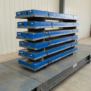 Martensitic Steel Go Crusher Parts Blow Bar for Recycling Concrete