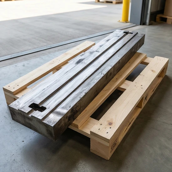 Martensitic Steel with Ceramic Insert Blow Bar