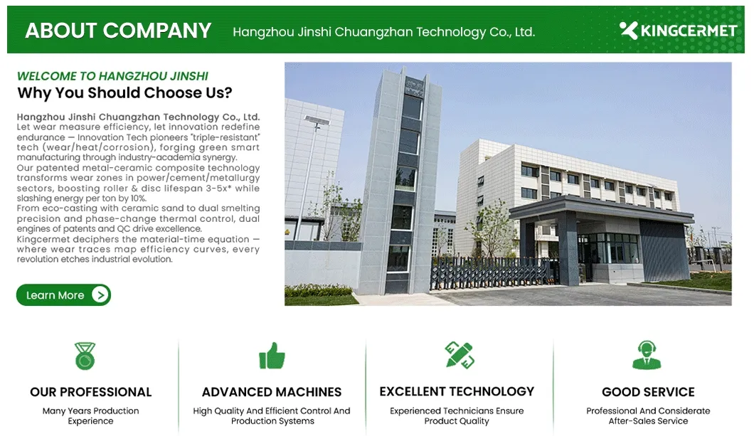 High Temperature Resistant Vertical Mill Customized Grinding Roller for Grinding Processing