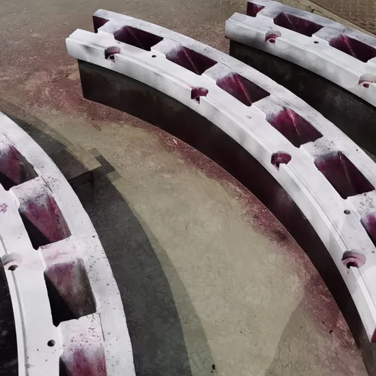 High Efficiency Cast Steel Wind Ring / Air Ring for Coal Mill
