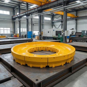 Vertical Mill Grinding Table Assembly with Integrated Air Flow Channels