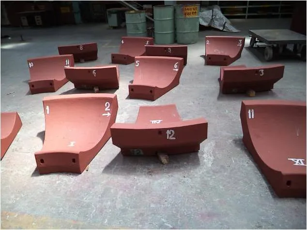 High-Wear-Resistant Cermet Grinding Disc Liner for Cement Mill