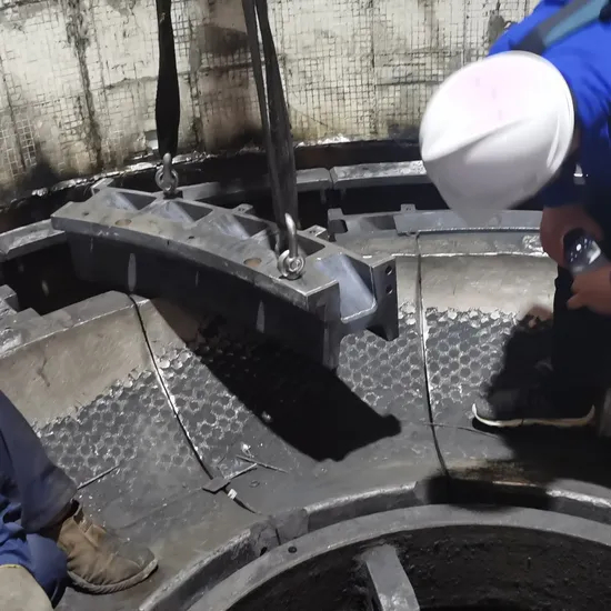 Wear-Resistant Efficient-Cost Nozzle Ring for Vertical Mills